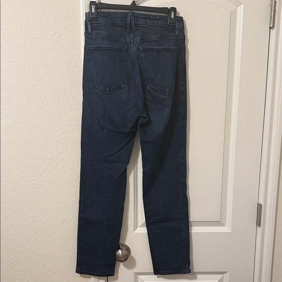 Good American Deep Indigo Skinny Jeans - Picture 2 of 3